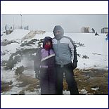 JUANES Y EVA DISFRUTANDO DE LA NIEVE